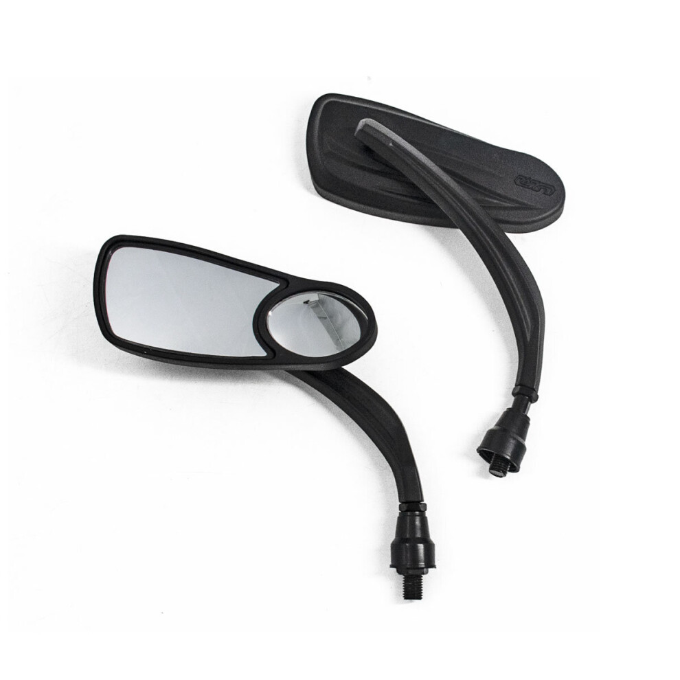 Universal Retro Prince Motorcycle Wide Angle Field 10Mm Mirror Blind Spots Rearview Reverse Auxiliary Len For Gv300s Gz150 5063131497663