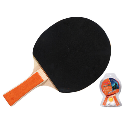 Table Tennis Racket Ping Pong Practice Paddle Set 2 Bats + 2 Balls 1