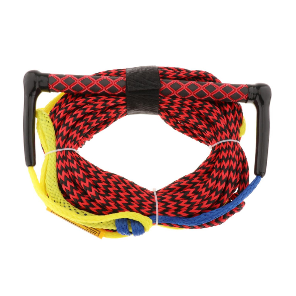 19/23m Water Skiing Ski Surfing Rope Knee Board Kneeboard Floating Surf Rope Water Ski Tow Rope Wakesurf Rope Speedboat Boat Tow