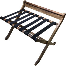 European style increase bedroom hotel luggage rack folding solid wood luggage rack room rack hanger household