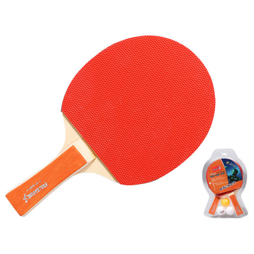 Table Tennis Racket Ping Pong Practice Paddle Set 2 Bats + 2 Balls 2