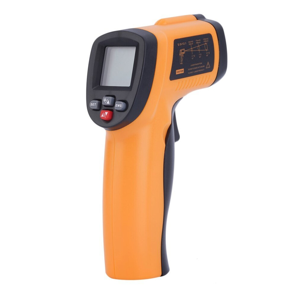 Gm550e Non-Contact Digital Infrared Thermometer Laser Temperature Gun -50~550 5063131633924