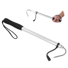 60/90/120cm Retractable Fishing Gaff Hook Sea Telescopic Fishing Gaff Spear Hook With String Telescopic Fishing Hand Gaff