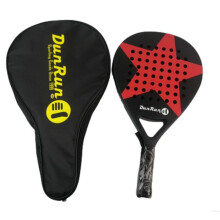 Beach Cricket Racket Carbon Fiber Paddle EVA Surface Adult Professional Sports Tennis Racket With Bag For Men Women Child -40