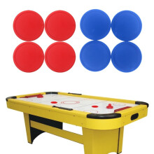 Ice Hockey Pucks Set Air Hockey Plastic Lightweight Replacement For Tables Game Pucks Ice Hockey Accessories