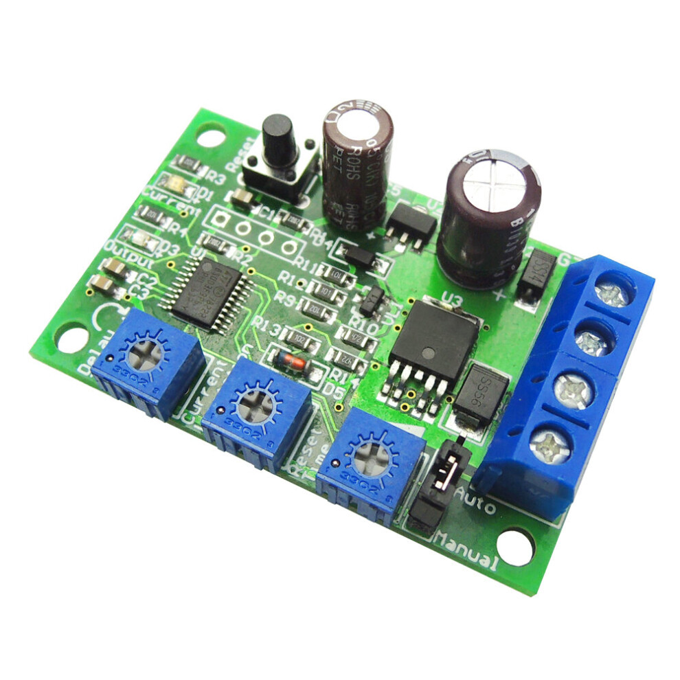 Dc 6V-28V 10A Width Modulation Pwm 6V 12V 24V Motor Speed Control Short Circuit Motor Blocked Overcurrent Protection Switch 5063131447767