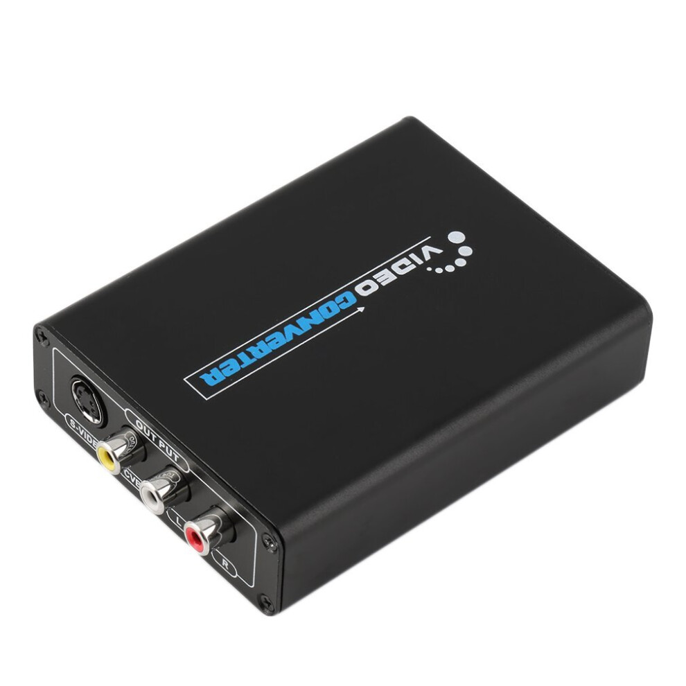 Hdmi Input Digital To Rca Analog Audio/Video Cvbs/S-Video Output Converter 5063131636949