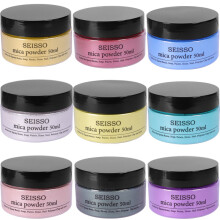 50g Mica Powder Epoxy Resin Dye Pigment Natural Glitter Powder Handmade Soap Coloring Powder for Dyes/Nail Art/Eyeshadow