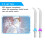 6pcs Replaceable Portable Dental Water Flosser Jet Tips Nozzle for QUARED Oral Irrigator Teeth Cleaner+Toothbrush Head 5