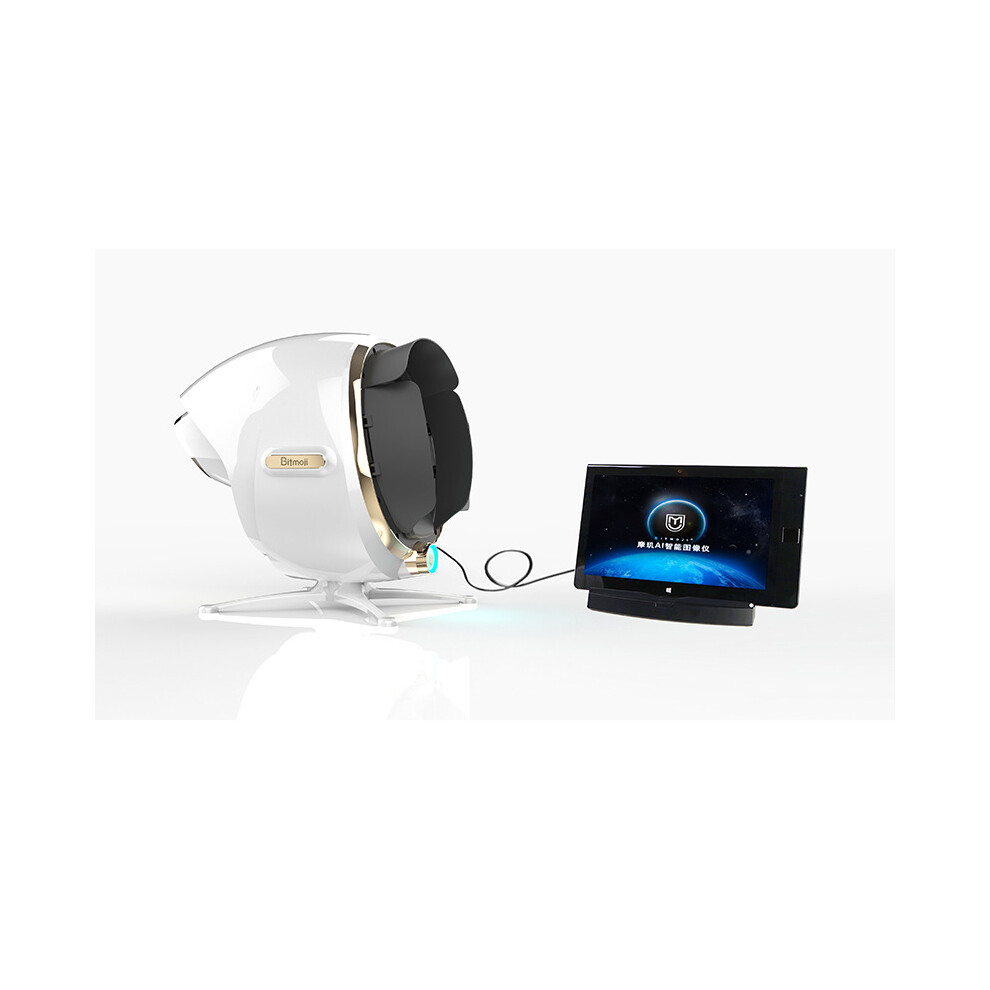 Wejoy New Arrival Face Analyzer Testing Ai Intelligent Image Instrument Skin Detector 3D Magic Mirror Facial Skin Analysis Machine