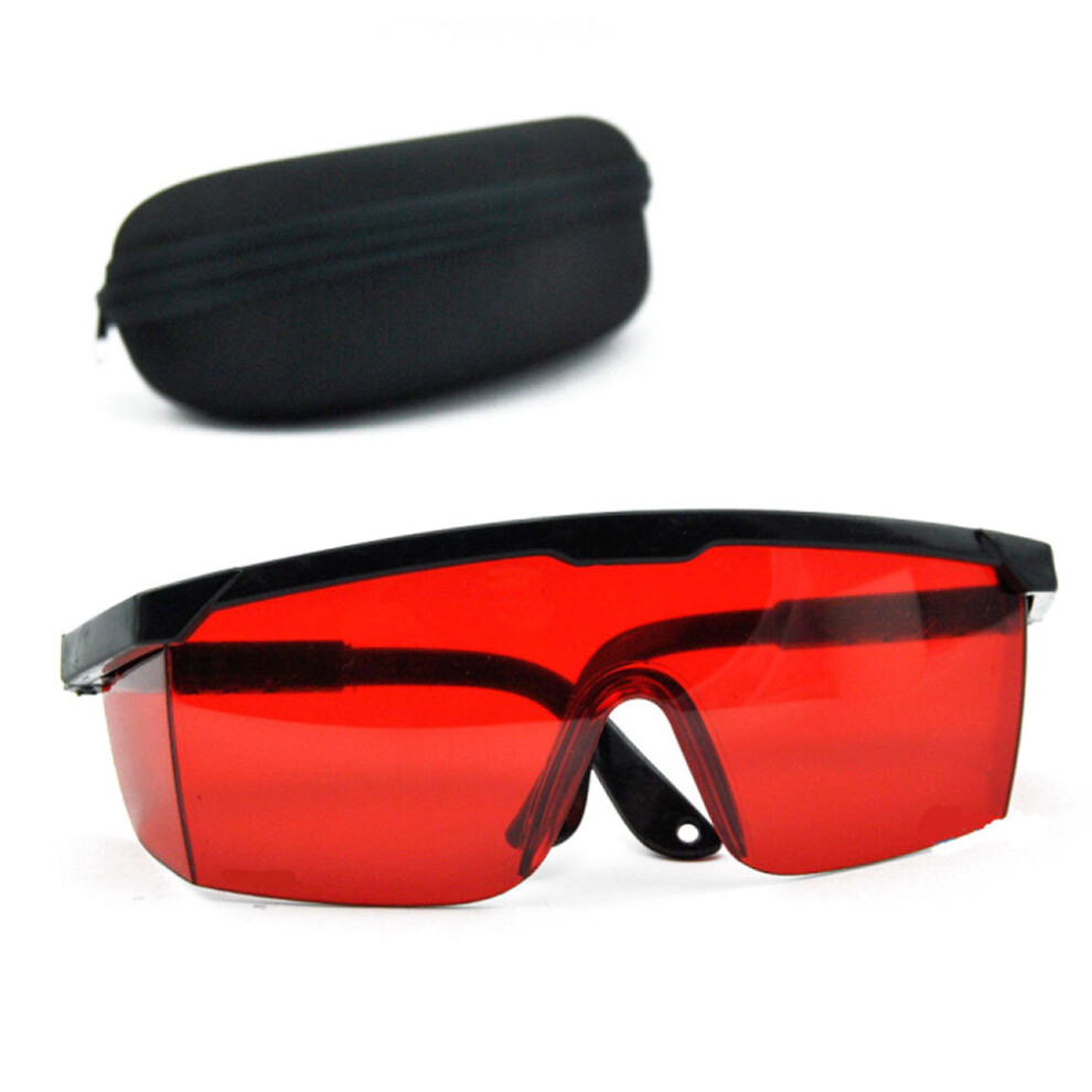 Protection Goggles Laser Safety Glasses Red Blue With Velvet Box