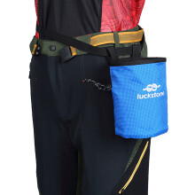 Rock Climbing Chalk Bag Weight Lifting Drawstring Wiping Magnesium Powder Bags Exercise Fitness Accessories