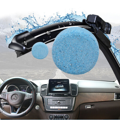 10 Pcs New Solid Wiper Fine Effervescent Tablet Window Cleaning Car Windshield Glass Desktop Construction Mirror Mirror Cleaner 2
