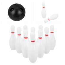 1 Set Kids Bowling Balls Plastic Bowling Outdoor Indoor Bowling Sports