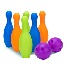 Small Plastic Bowling Pin Bowling Ball Set Fun Indoor Family Games Educational Drop Shipping