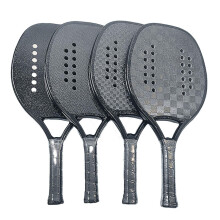 Beach Tennis Racket EVA Foam Core Paddle Racket Carbon Fiber Tennis Padel Racket Racquet for Adults Men Women with Cover Bag