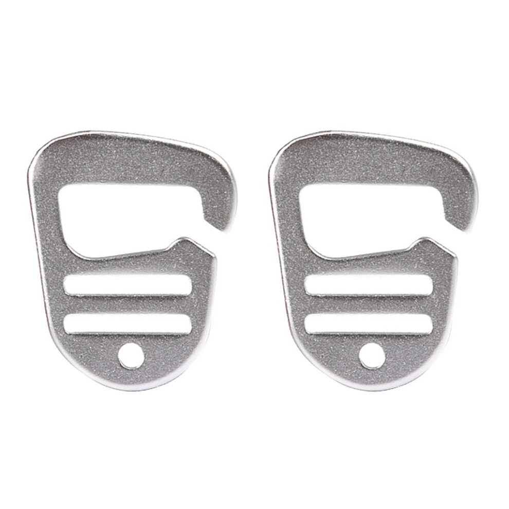 2 Pcs Strong Metal G Hook Webbing Buckles Quick Release Buckle Outdoor Backpack Accessories for Camping  Backpack Bag-image-OPC-PBNWVZJ-NEW
