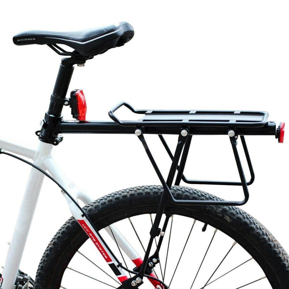 Deemount Bicycle Luggage Carrier Cargo Rear Rack Shelf Cycling Bag Stand Holder Trunk Seat Accessories Post Fender Rear Rack 5063131541618