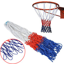 Basketball mesh bagWall Mounted Basketball Ring Hoop Netting Metal Hanging Basket Basket-ball Wall Rim Net Nylon Thread