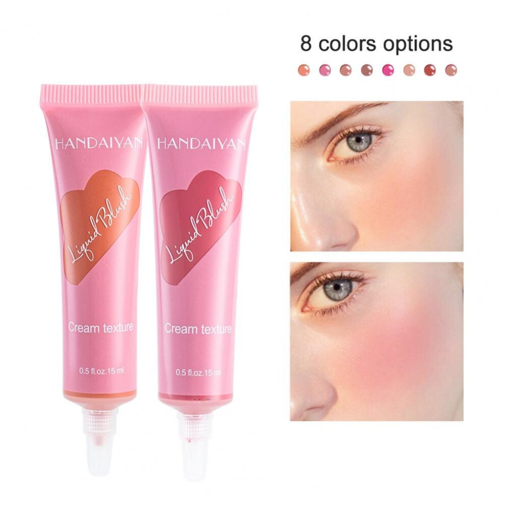 Wejoy Handaiyan 8Colors Liquid Blush Long Lasting Natural Retouching Face Contour Makeup Brightens Skin Cosmetic Blusher Lift Face Co