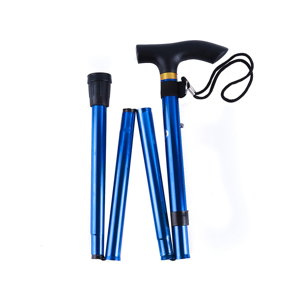 Wejoy Adjustable Walking Poles Trekking Poles Aluminum Alloy Metal Foldable Cane Crutches Pole For Elderly People Hiking Stick