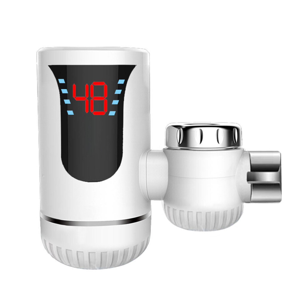 Kitchen Electric Water Heater Tap Instant Hot Water Faucet Heater Cold Heating Faucet Tankless Instantaneous Water Heater 5063131312676