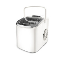15kg/24H Portable Automatic Ice Maker Household Bullet Round Ice Make Machine for Family, Small Milk Tea Shop