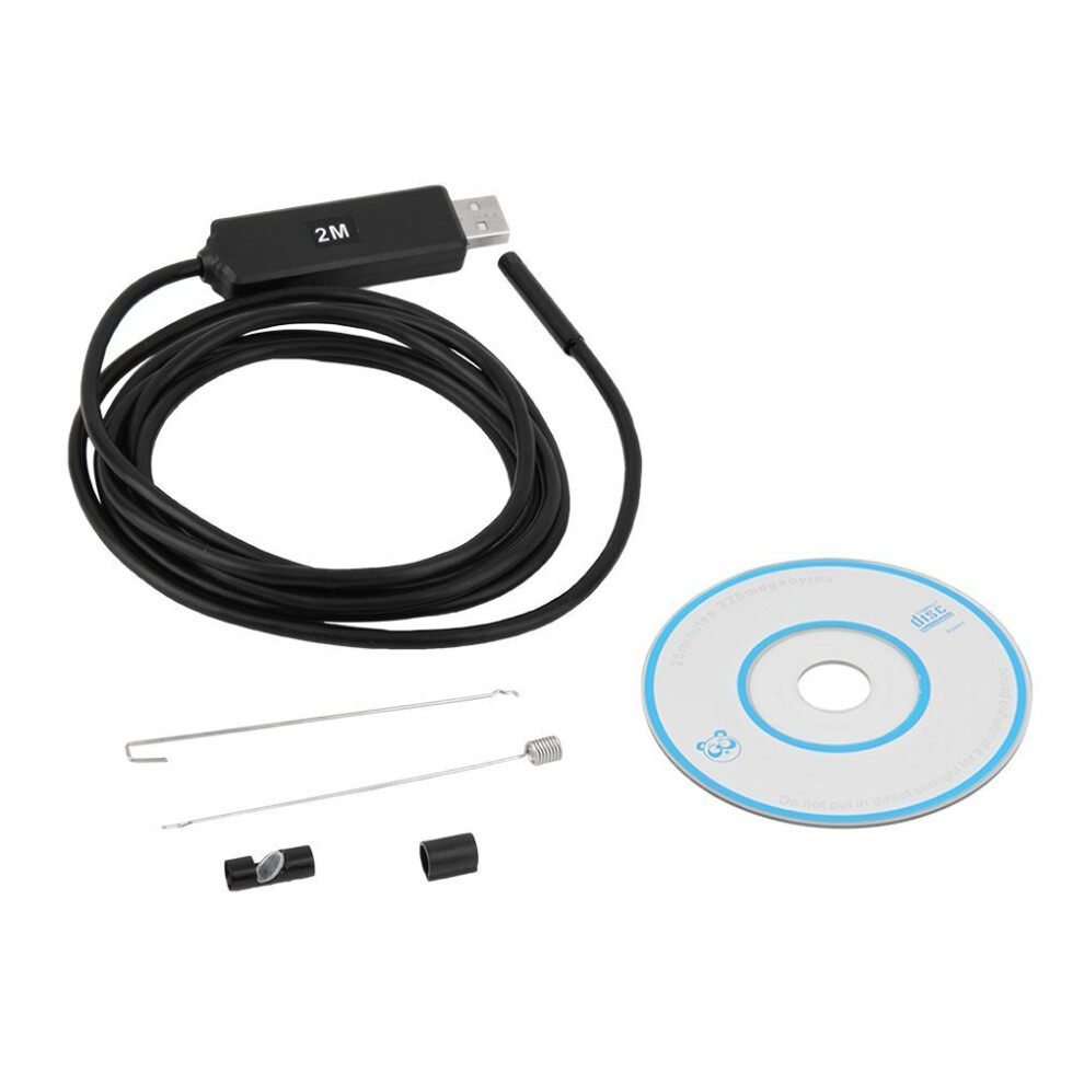 6Led Waterproof 5.5Mm 2M Usb Endoscope Borescope Photo Capture Inspection 5063131634044