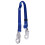 Safety Protection Adjustable Webbing Harness Lanyard for Rock Tree Climbing 23KN 4