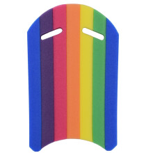 Rainbow Color Swimming Kickboard Plate Surf Water Kids Adults Swimming Kickboard Foam EVA Float Kick Board Pool Training Aid