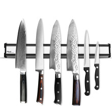 Magnetic knife Holder 14 Inch Kitchen Knife Stand Bar Strip Wall Magnet Block Aluminum For Knives Storage Cooking Accessories