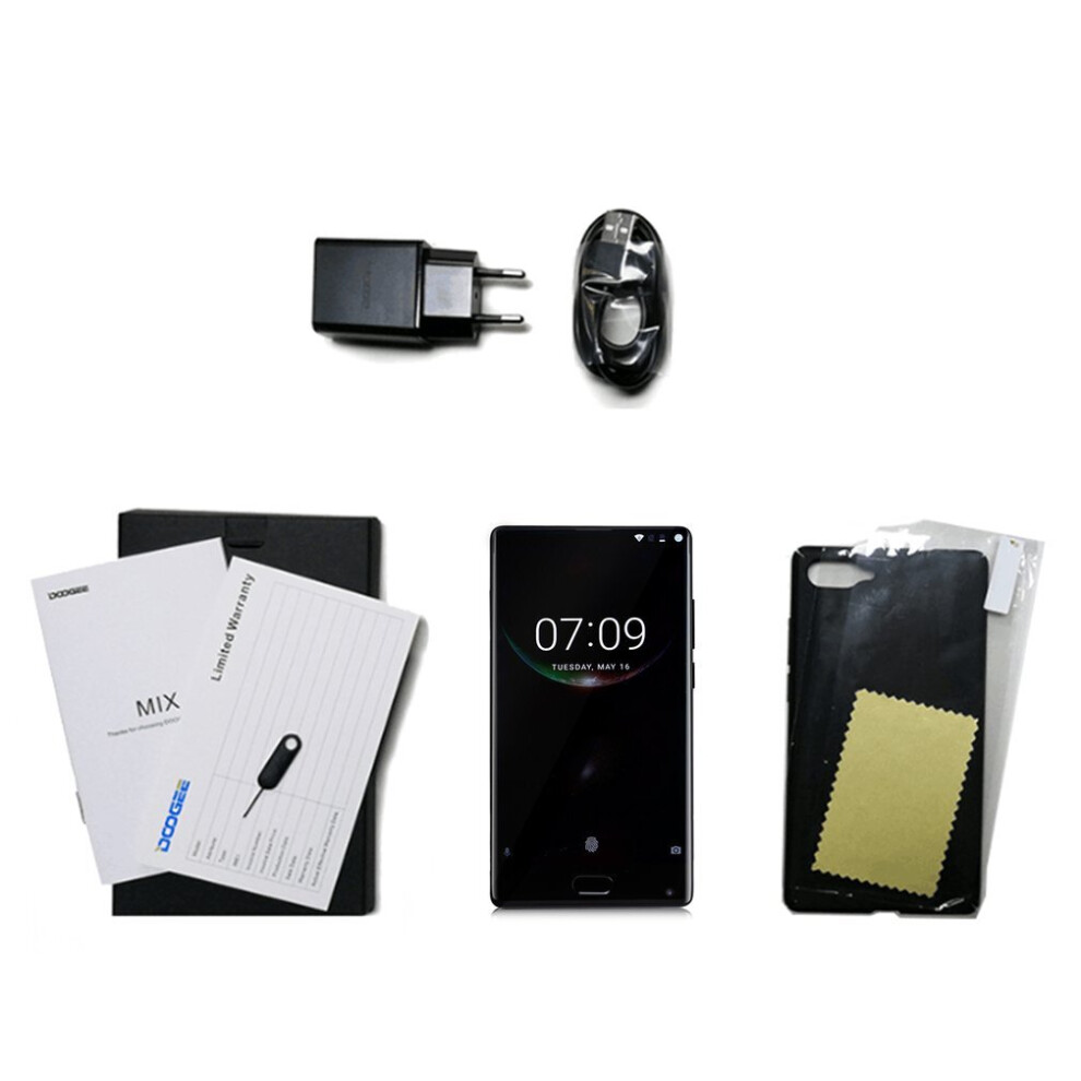 Doogee Mix Dual Camera 5.5 Inch Unframed 4G Smartphone For Android 7.0 Eu Plug 5063131614015