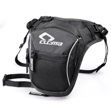 Motorcycle Drop Leg Bag Hip Waist Pouch Waterproof Outdoor Casual Pack Motorcycle Bicycle Black Croosbody Bag Justifiable