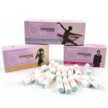 16Pcs S/M/L Swab Tampons Organic Cotton Vaginal Tampons Replace Menstrual Cup Feminine Hygiene Sanitary Towel Pads Female Tampon