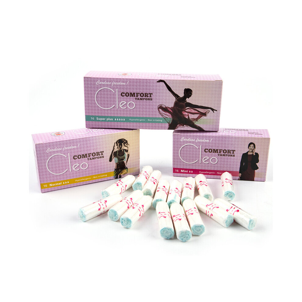 Wejoy Light 16Pcs S/M/L Swab Tampons Organic Cotton Vaginal Tampons Replace Menstrual Cup Feminine Hygiene Sanitary Towel Pads Female Tampon