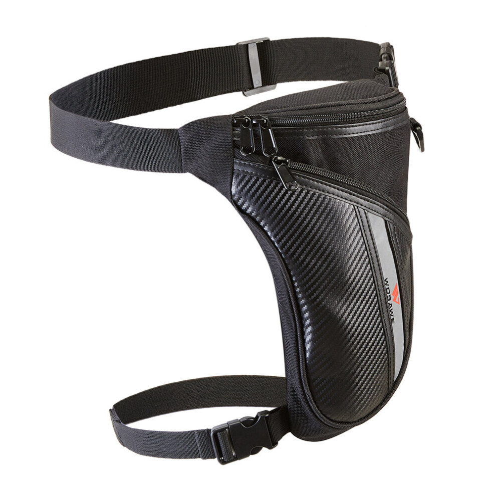 Wosawe Motorcycle Leg Bag Waterproof Waist Drop Thigh Hip Bum Belt Fanny Bike Rider Outdoor Sacoche Moto Waist Pocket 5063131435658
