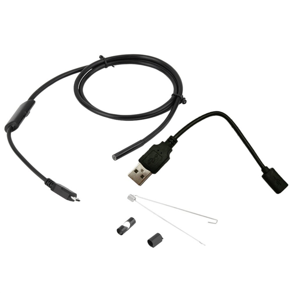 Waterproof 720P 5.5Mm 1M Endoscope Borescope Inspection Scope For Pc Android 5063131634136