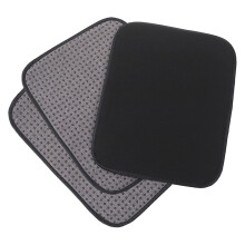 (3-Pack) Microfiber Bowling Ball Towel - 8 Inches X 8 Inches Premium Quality Bowling Ball Shammy Pad With Easy-Grip Dots