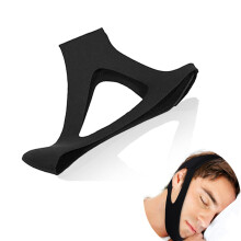 3Pcs Neoprene Anti Snore Stop Snoring Chin Strap Belt Anti Apnea Jaw Solution Sleep Support Apnea Adjustable Health Care Strip