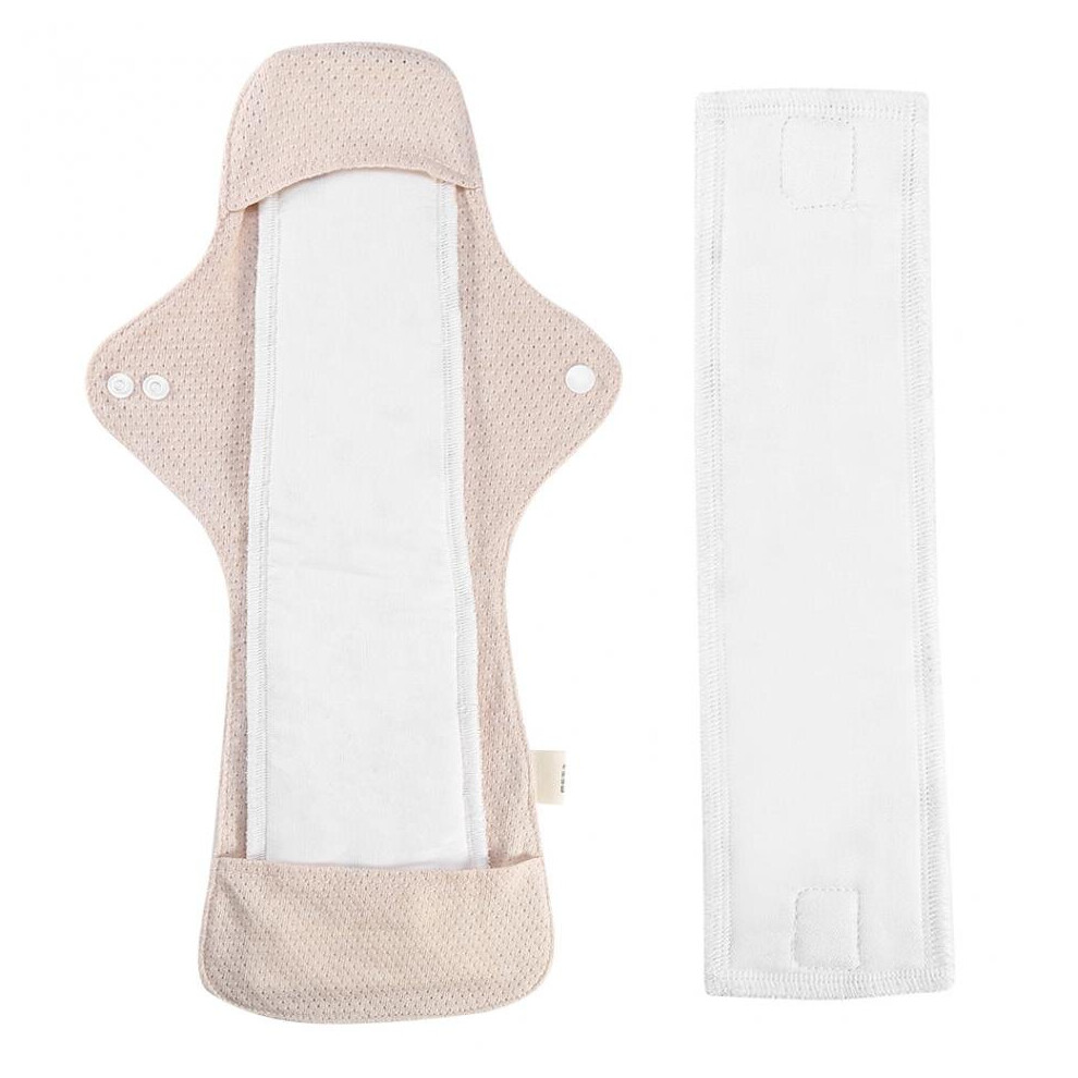 Wejoy Reusable Fine Organic Cotton Sanitary Napkins Cloth Menstrual Pad Night Use Feminine Sanitary Pads Moma Pantiliner Towel