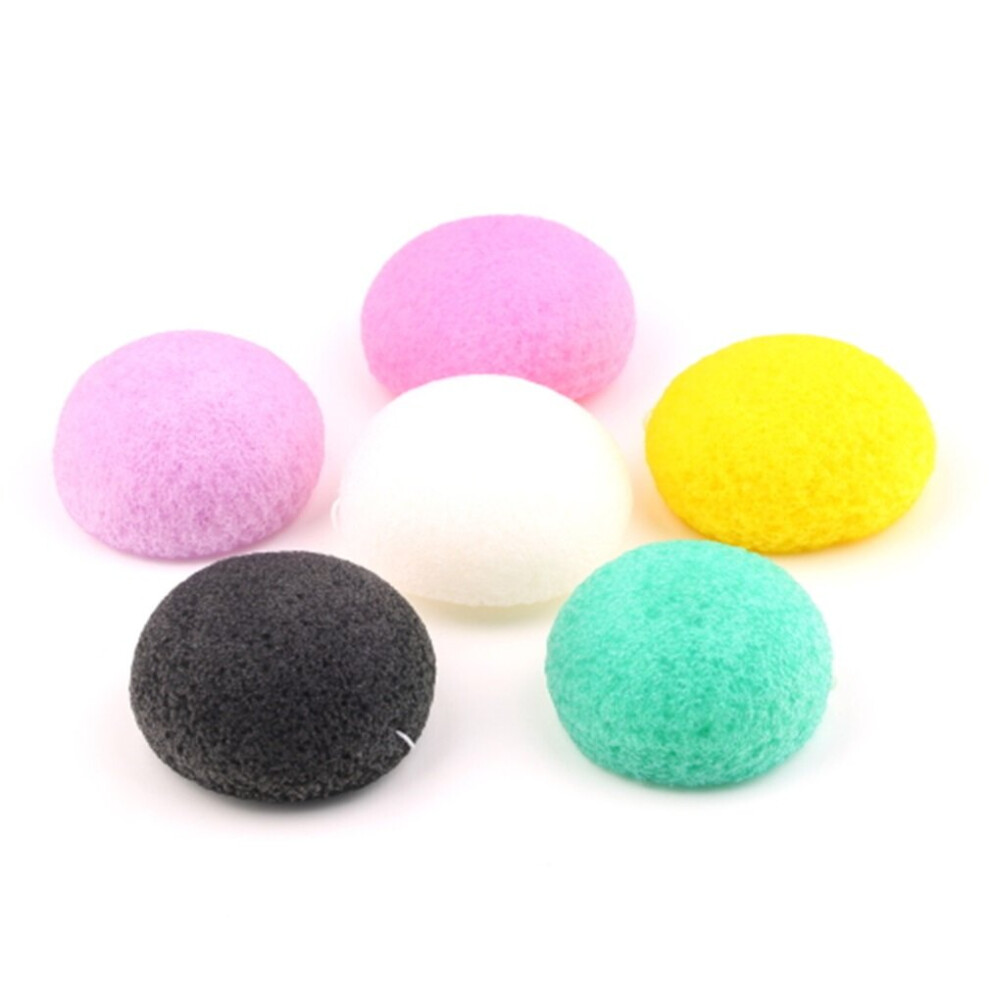 Wejoy Natural Konjac Konnyaku Fiber Face Wash Cleansing Sponge Puff Exfoliator