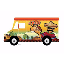 Taco Truck Standin Fiesta Mexico Party Lifesize Standup Cardboard Cutout 2440