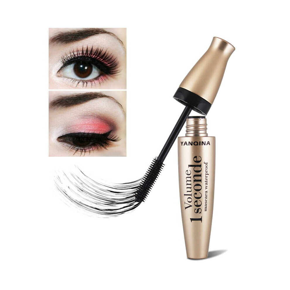 Wejoy Black Waterproof Curling Slender Mascara Curling Eye Makeup Brush Lengthening Long-Lasting Thickening Not Blooming Mascara Tslm1