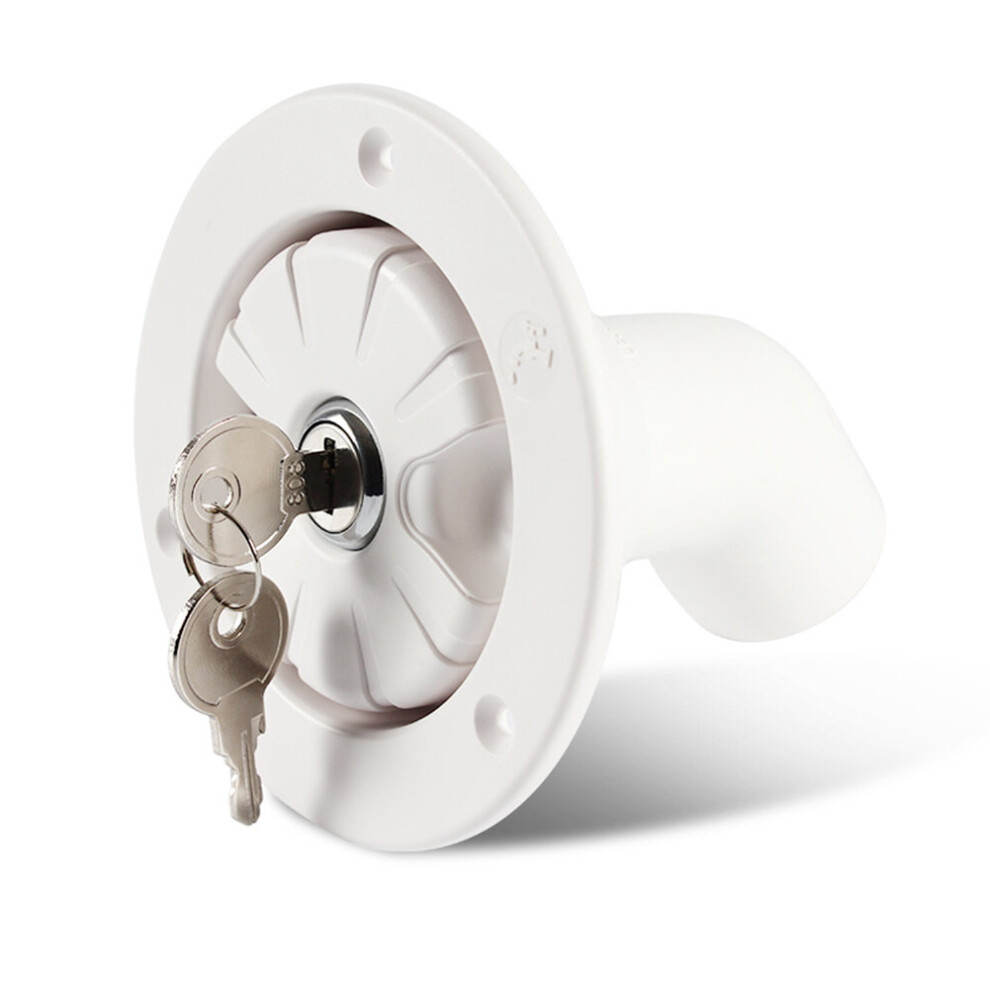 Gravity Fresh Water Fill Hatch Caravan Fillers Neck Trailer Fresh Hatch Inlet Filter Lockable For Rv Boat Camp 5063131435269
