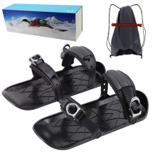 New Arrival Fashion Outdoor Skiing Mini Sled Snow Board Ski Boots Ski Shoes Combine Skates with Skis Snowboard Boots