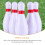 1 Set Bowling Game Set Bowling Interactive Game Educational Toys (White) 7
