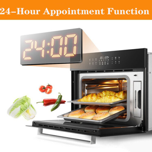 Home Baking Embedded Microwave Oven Kitchen  Steaming Cubic Electric Intelligent Control Steaming Oven 2