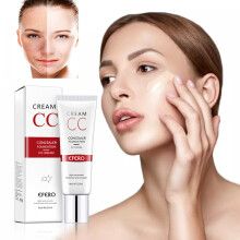 EFERO BB Cream Makeup Face Foundation CC Cream Brightening Concealer Cream Whitening Foundation Concealer Base Primer Concealer