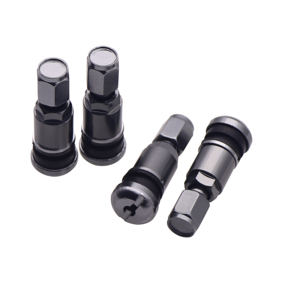 4Pcs Professional Aluminum Stem Tire Valve, Tyre Valve For Passenger Cars,Tr525 ,Fitting Most Cars 5063131473339