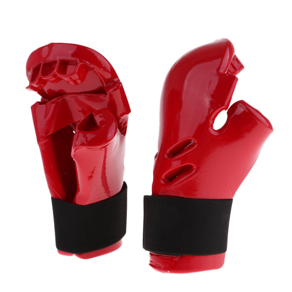 Kids Child Taekwondo Sparring Gloves Karate Kick Boxing Protector Mitts MMA Martial Arts Fighting Grappling Training Hand Guard on OnBuy